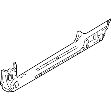 BMW 41217022021 Left Interior Side Frame