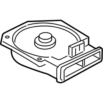 BMW 65139278065 Central Bass, Left