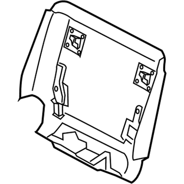 BMW 52107497161 REAR SECTION, COMFORT SEAT