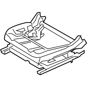 BMW 52107367546 Seat Frame, Comfort Seat, Right