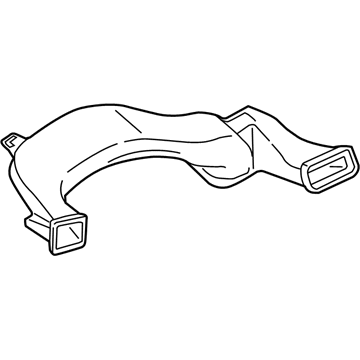 BMW 64229269852 Cold Air Duct, Driver'S Side