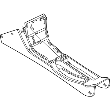 1999 BMW Z3 M Center Console Base - 51162496668