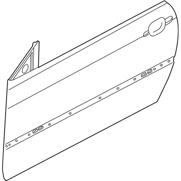 BMW 41517038091 Door Front Left