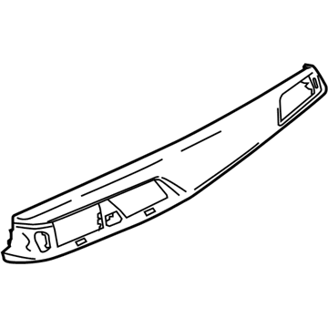 BMW 51459383391 Trim Instrument. Pan. Fineline Cove Front. Passenger.