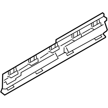 BMW 51777332332 Supporting Strip, Side Sill,Middle Right