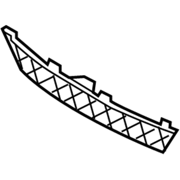 BMW 51117203790 Grid, Centre Open