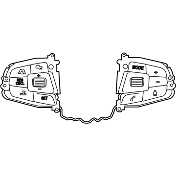 BMW 330i Cruise Control Switch - 61319873220