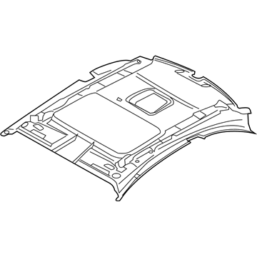 BMW 51448045131 Headlining, Lift-Up & Slide-Back Sunroof