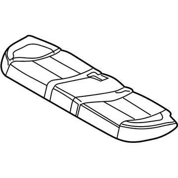 BMW 52207058580 Foam Section, Seat