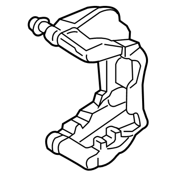 BMW Brake Caliper Bracket - 34206882987