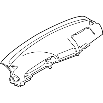 BMW 51457143397 Trim Panel Dashboard