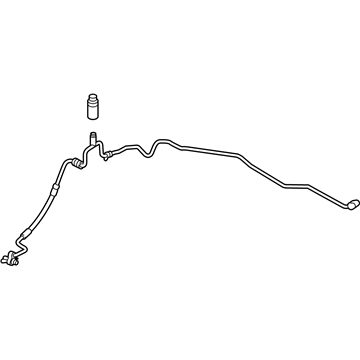 2016 BMW X1 A/C Liquid Line Hoses - 64539289102