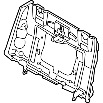 BMW 52209135548 Backrest Frame Electrical. Fa