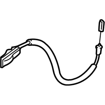 BMW X1 Door Latch Cable - 51217349494