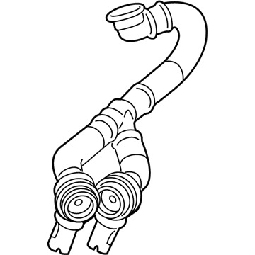 BMW 13717594721 Pipe, Recirculated Air