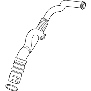 2012 BMW 740i Air Intake Coupling - 13717582313