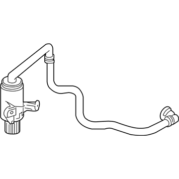 BMW 16137173855 Vent Pipe With Dust Filter