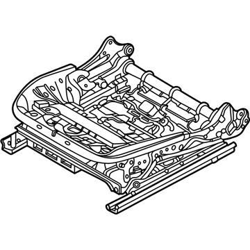 BMW 52107496839 SEAT MECHANISM LEFT