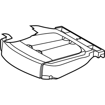 BMW 52209484506 FOAM PAD COMFORT SEAT RIGHT