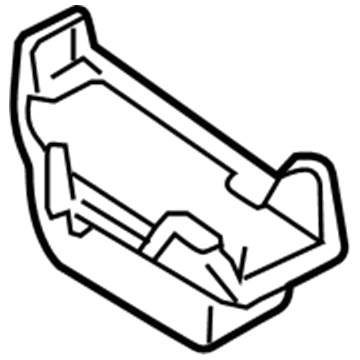 BMW 51167112395 Center Armrest Tray