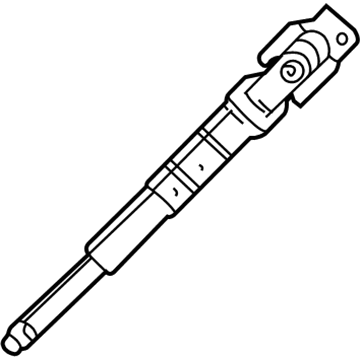 BMW 320i Steering Shaft - 32301094700