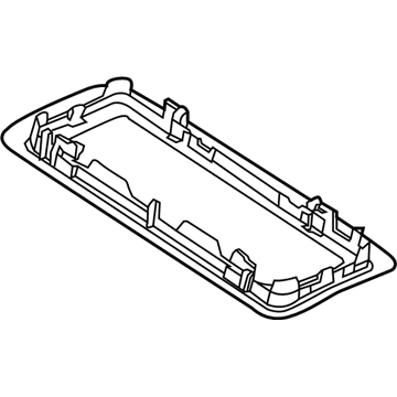 BMW 65136961305 Cover For Left Loudspeaker