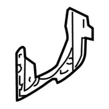 BMW 41127009375 Supporting Bracket, Backrest, Top Left