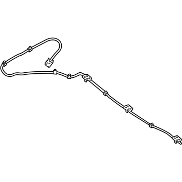 BMW 61667357373 Nozzle Chain, Windscreen Washer System
