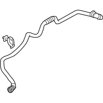 2017 BMW 330e Oil Cooler Hose - 17128673992