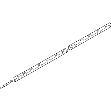 BMW 51772993572 Set, Mountings, Sill, Right