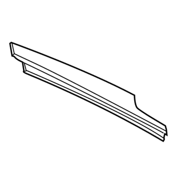 BMW 51337429387 Finisher Window Frame B-Pill