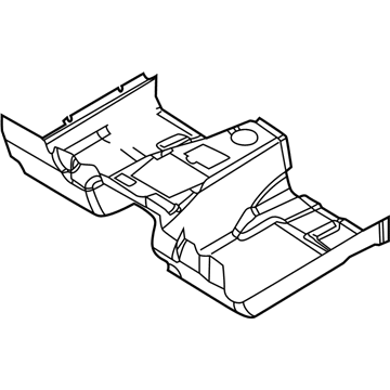 BMW 51478413492 Floor Trim, Front