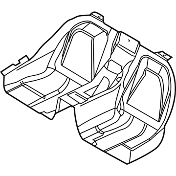 BMW 51478413643 Floor Covering, Rear