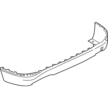 BMW 51127355271 Trim Panel, Bumper, Middle Rear