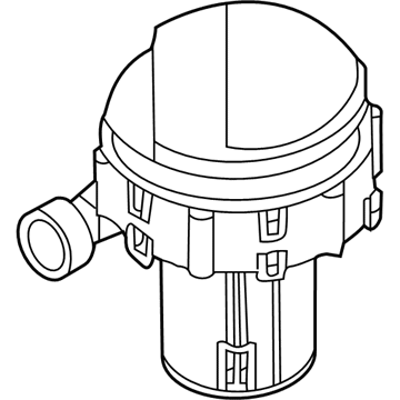 BMW 540i Secondary Air Injection Pump - 11721433958