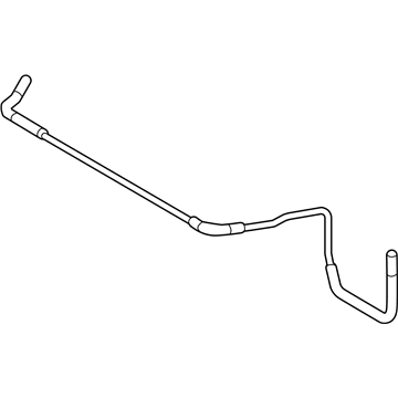 2010 BMW 750Li Oil Cooler Hose - 17227589507