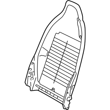 BMW 52108407420 Backrest Frame