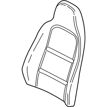 BMW Z3 Seat Cushion Pad - 52108411354