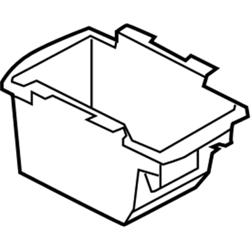 BMW 51169115081 Storage Compartment, Armrest, Front. Middle