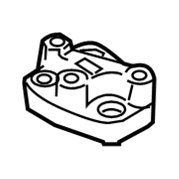 BMW 54347157755 Bracket, Main Bearing, Rear Module, Left