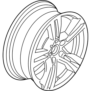 BMW 36117842636 Light Alloy Rim