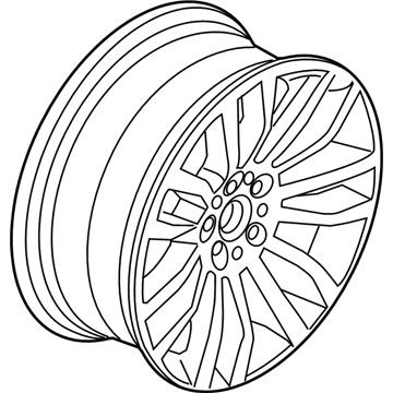 2014 BMW X1 Alloy Wheels - 36116789144