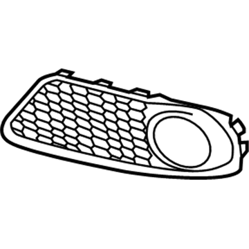 BMW 51118057331 Grille, Air Inlet, Left