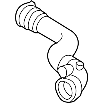 2007 BMW Z4 Cooling Hose - 17127545263