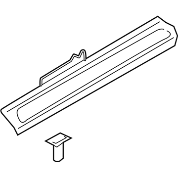 BMW 51478076668 TRIM COVER FOR DOOR SILL, LI