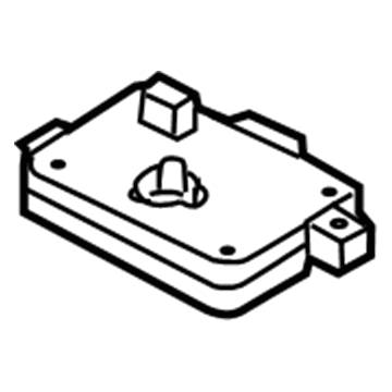 BMW 65206968649 Aerial Amplifier Am/Fm, Left