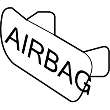 BMW 51432993028 Cover Cap "Airbag"