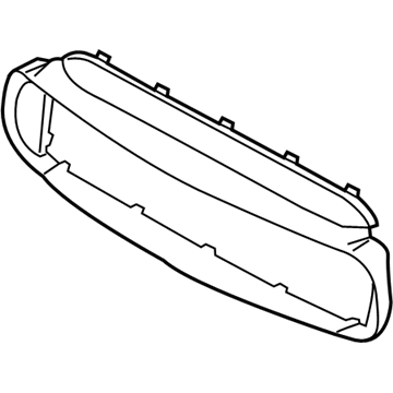 BMW 51718045868 Front Air Duct