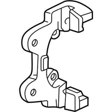 2004 BMW Z4 Brake Caliper Bracket - 34216758126