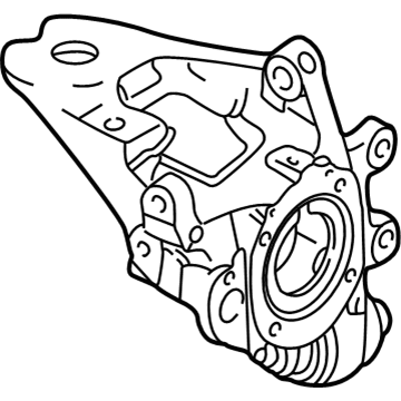 BMW 540i Spindle - 33321093655